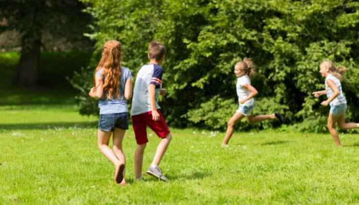 tipos de atividades ao ar livre para criança